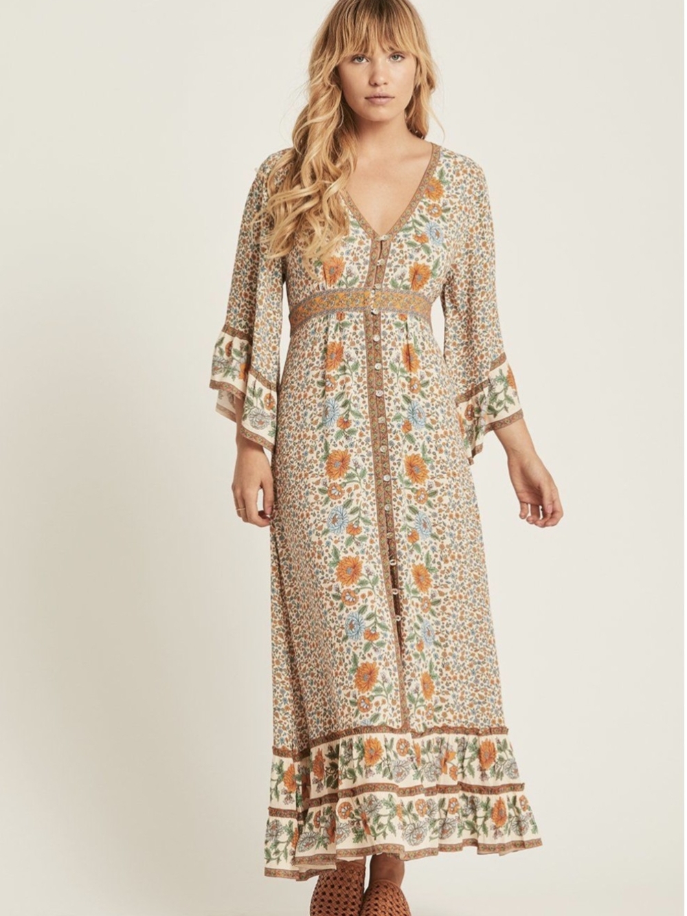 Arnhem Ophelia Maxi Dress in Tango | Trumpet